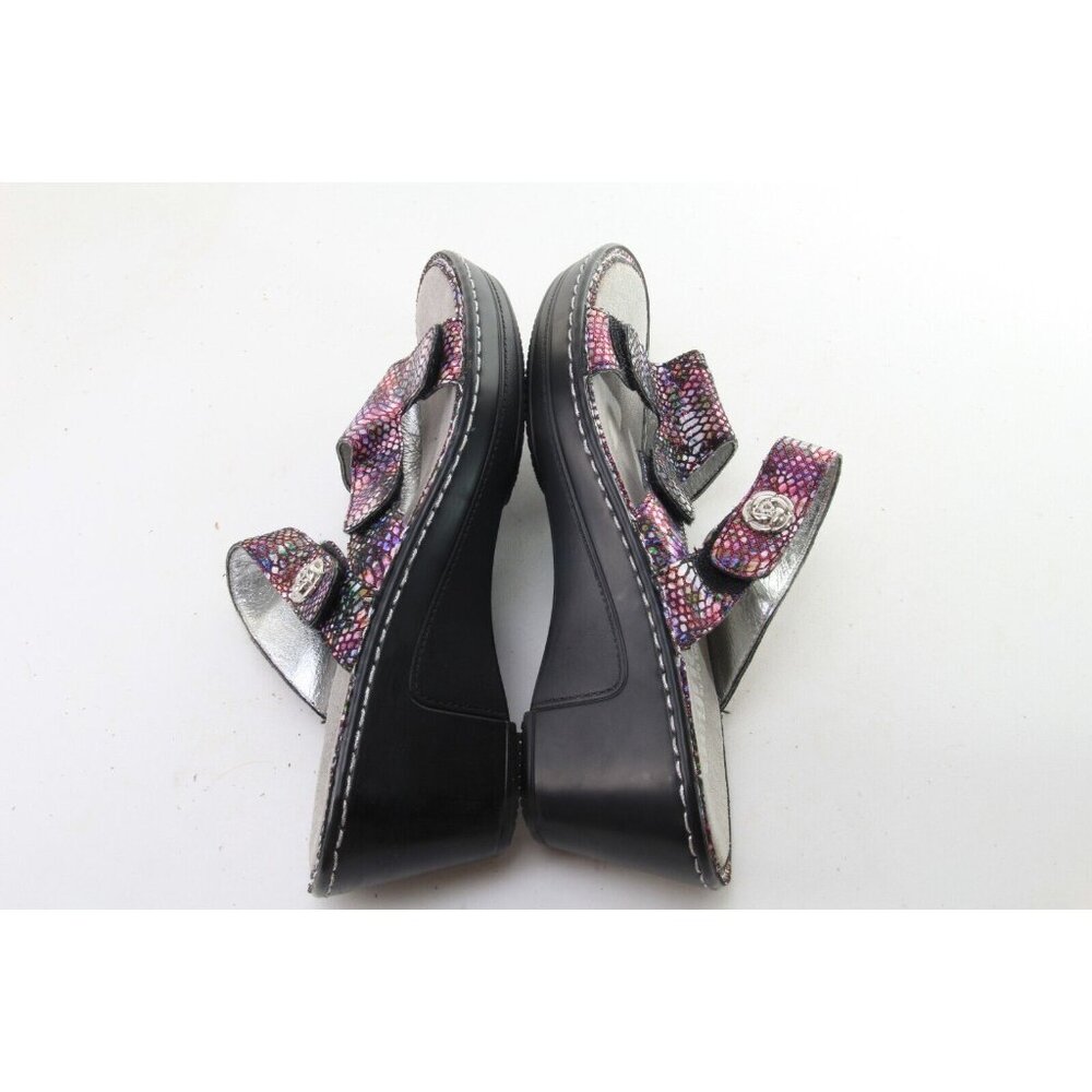 Alegria Lotti Sandals Shoes Multi Color Az 38 8-8.5 - Picture 8 of 16